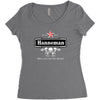 jeff hanneman Women's Triblend Scoop T-shirt