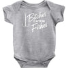 fishing girls! Baby Bodysuit