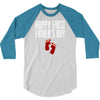 happy first fathers day 3/4 Sleeve Shirt