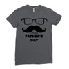 happy father's day Ladies Fitted T-Shirt