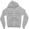 never give up on dreams Zipper Hoodie