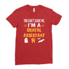 dental assistant Ladies Fitted T-Shirt