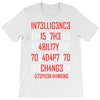 adapt or die encoded (white) T-Shirt