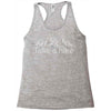 outdoors hiking and camping Racerback Tank
