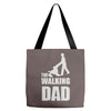 fathers day gift   the walking dad Tote Bags