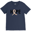 Hope Uterine Cancer Awareness V-Neck Tee