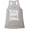 Just One More Wine I Promise Racerback Tank