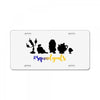 Beauty and The Beast Squadgoals License Plate