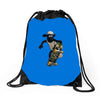 shaun boarder Drawstring Bags