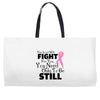the lord will fight for you, you need only to be still Weekender Totes