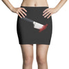 stabbed Mini Skirts