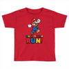 run, mario run Toddler T-shirt