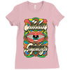 modern grafikdesign Ladies Fitted T-Shirt