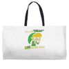 call me zelda one more time Weekender Totes