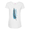 Whale Maternity Scoop Neck T-shirt