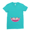 Two Peas In a Pod Twin Baby Girls Ladies Fitted T-Shirt