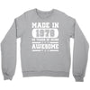 made in 1978 40 years of being awesome Crewneck Sweatshirt
