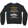 Virgo Hated By Many Wanted By Plenty Disliked By Some Confronted By No Crewneck Sweatshirt