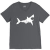 shark 'bite me' V-Neck Tee