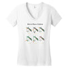 unihorn 101 Women's V-Neck T-Shirt