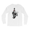 biker girl Long Sleeve Shirts