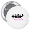 Squadgoals Princess Pin-back button