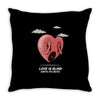 love is blind Throw Pillow