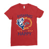Fishing Ladies Fitted T-Shirt