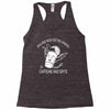 caffeine and spite Racerback Tank