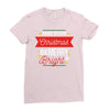 may your christmas be merry &amp; bright Ladies Fitted T-Shirt