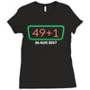 Conor Mcgregor 49+1 Ladies Fitted T-Shirt