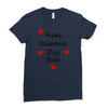 happy valenties day babe Ladies Fitted T-Shirt