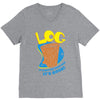 log it's better than bad it's good V-Neck Tee