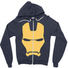 iron man mask avengers marvel comics gift Zipper Hoodie