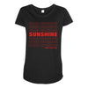 Good Morning Sunshine Maternity Scoop Neck T-shirt