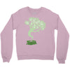 saw a ghost Crewneck Sweatshirt