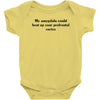neuroscience humor Baby Onesie
