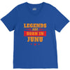 Legends Are Born In June V-Neck Tee