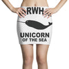 narwhal whale Mini Skirts