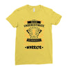 Never Underestimate the Strength of a Childhood Cancer Warrior Ladies Fitted T-Shirt