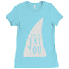 nice to eat you Ladies Fitted T-Shirt
