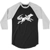 okami tribute wolf ladies 3/4 Sleeve Shirt