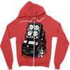 rocket cats Zipper Hoodie