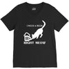 i need a beer right meow V-Neck Tee