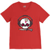 skully V-Neck Tee