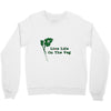 life life on the veg Crewneck Sweatshirt