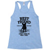 Best Friend Pug Racerback Tank