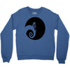 nightmare before christmas black logo Crewneck Sweatshirt