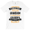 Super Cool Grandson Of A Freaking Awesome Grandpa T-Shirt