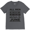 all men are created equal june V-Neck Tee
